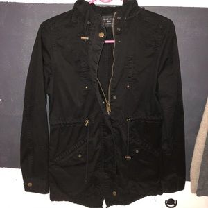 Black Utility Jacket || Love Tree